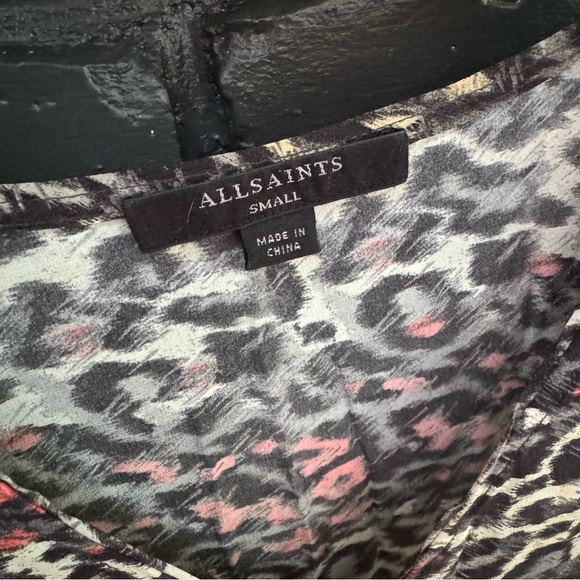 All Saints | Alia Juba Leopard Print Dress - Picture 15 of 16